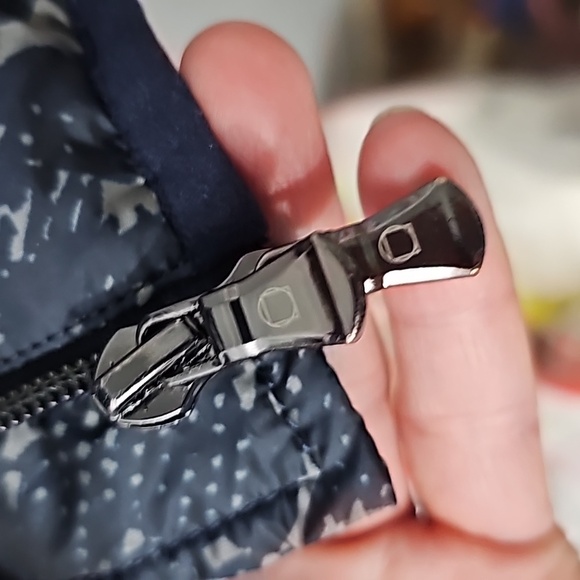 Rare! Anatomie Women's Quilted Print Puffer Lightweight Full Zip Vest - Picture 3 of 9